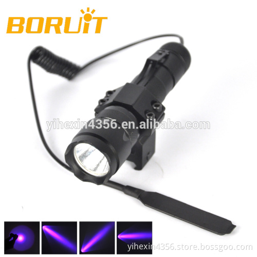 Customized Purple Light Rechargeable UV Flashlight